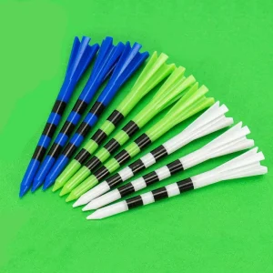 Castle Tees 30 54 78mm Step Down Golf Peg Castle Tees Various Color Plastic Golf for Putting Trainer