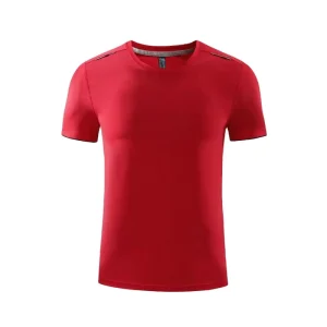 Casual Custom Golf Apparel Quick Drying Neck Short Sleeve Slim Fit Elegant T Shirt Blank Solid Logo Custom Print