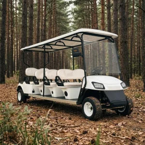 Certified 8 Seater Customizable 72V CE Certified High Speed Long Range Electric Sightseeing Golf Cart for Adults Outdoor Use