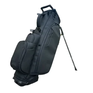 ChengSheng Premium Quality Whole Sale PU Leather Golf Stand Bags with 6 Way Dividers for Men and Women