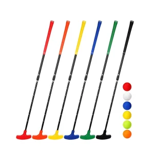 Children Left Handed Mini Golf Putter Steel Shaft BGS BGS GC1 for Improving Golf Skills