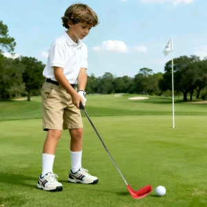Children’s Golf Wedge Affordable Practice Club for Men Women Right Hand for Indoor Outdoor Training