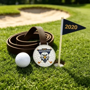 China Factory Portable Die Cutting Printing Custom Bag Tag for Golf