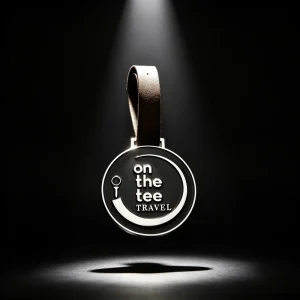 China Gold Supplier Blank Creative Collectible Gift Custom Rubber Golf Putting Disc Bag Tag