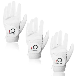 China Manufacture Men Golf Glove Rain Grip Custom Logo Multiple Color Durable Fit for Hot Wet All Weather High Quality