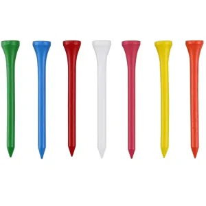 China Manufacturer Promotion 83mm Long Bamboo Golf Tees Accessory Personalized OEM Bulk Bamboo Wood Golf Tee Set for Golfers