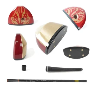 China Xiamen Factory Popular in Korea Maple Wood Golf Club Park Heads Parkgolf Head Custom