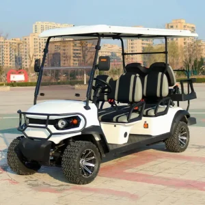 Chinese 60v 72v Electric Golf Carts Buggy Car 6 Seater New Energy Electric Four Wheel Sightseeing Car Golf Cart
