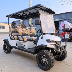 Chinese Golf Cart Commercial Grade Build Golf Course and Resort Passenger Transport Direct Factory Supply OEM Customization