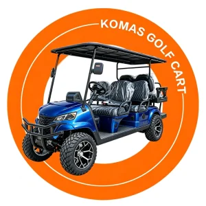 Chinese Manufacturer 6 Seater Electric Golf Carts Street Legal Speed 30 km/h 48V 60V 72V Lithium Battery