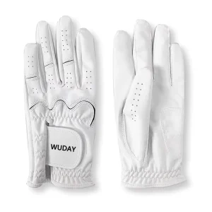 Chinese Manufacturer Custom Soft Cabretta Leather Golf Glove for Left Hand