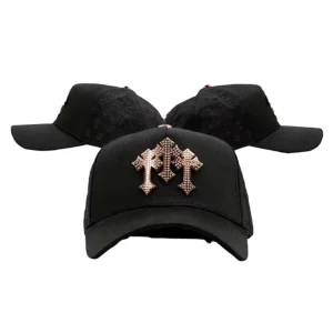 Chrome Rose Gold Barbas Hats Suede Baseball Cap Satin Lined Sports Baseball Hat Curved Brim Adjustable
