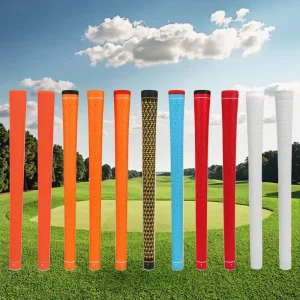 Classic Colorful TPR Golf Club Grips Standard Embossed Blank Logo Manufacturer
