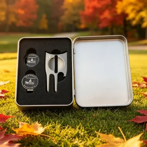 Classic Customized Manufacturing All Metal Golf Divot and Hat Clip