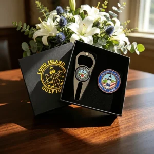 Classic Customized Manufacturing Metal China Supplier Custom Ball Markers Golf Set Box
