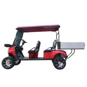 Classic Design Cargo Golf Cart With Ce Certificate Electric Golf Trolley
