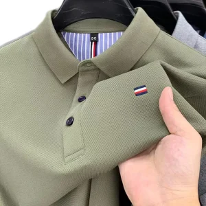 Classic Men’s Court Polo Shirt Unisex Short Sleeve Golf Polo Shirt