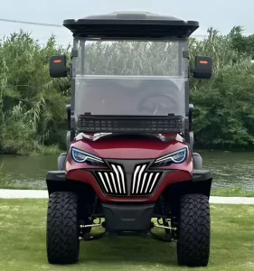 Classic Offroad 2 Seater Electric Golf Carts Environmental Friendly New Energy 450kg Load 30-50km/h 90km Range Offroad