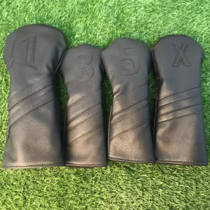 Classic Style Golf Headcovers With or Without Customization Durable Leather Golf Driver Covers