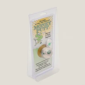 Clear Plastic PET Material Folding Cardboard Golf Clamshell Blister Packaging for Sports & Household Products