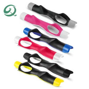 Clip On Golf Grip Trainer Anti Slip Portable Golf Swing Corrector Golf Training Aid Attachment for Improving Hand Positioning