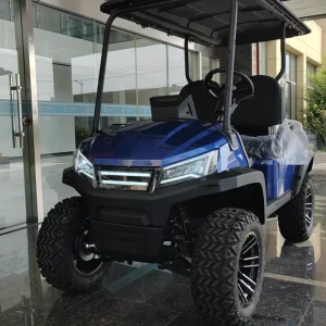 Club Car 4+2 48V 5-6 Seat Sightseeing Golf Cart CE Certified 70-90km Range 30-50km/h 550kg Load Capacity 10-15 Grade Ability