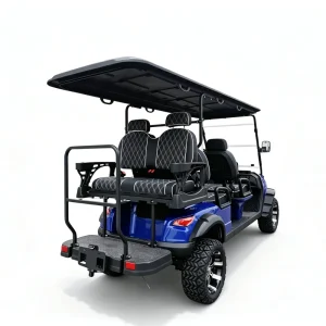 Club Golf Cart Lifted 4+2 Passenger Golf Cart With Seats Outdoor 6 Seat 48v Golf Cart
