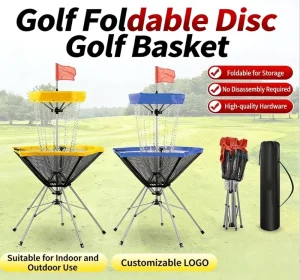 Club Golf Throwing Durable Portable Folding Color Filled Customized Logo Indoor Outdoor Sport Game Target Net Metal