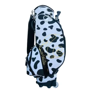 Colorful Design Large Capacity Cotton Trolley Golf Bag With Wheels