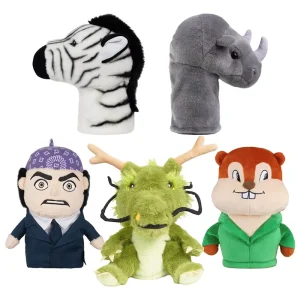 Colorful Plush Animal Golf Driver Headcover