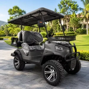 Comfortable 4 Seater Off Road Electric Golf Club Cart Hunting Utility Vehicle