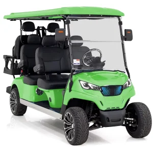 Comfortable 5-6 Seater Electric Golf Cart with 48V Lithium Battery AC Motor Hydraulic Brakes 70 Km/h Speed 70-90km Range