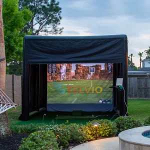 Commercial Custom Home Golf Simulator Enclosure Driving Range Tent Inflatable Golf Simulator for Practice