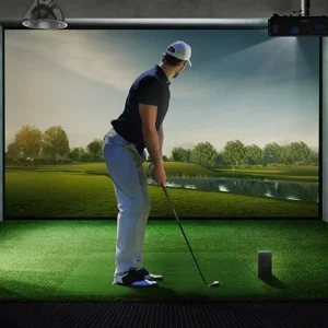 Commercial Golf Simulator Projector with Infrared Sensor Short Throw Commercial Golf Simulator Set