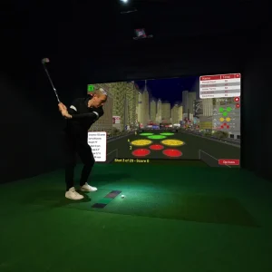 Commercial HD Multi Sports Simulator Golf Soccer Basketball Interactive Projection Machine