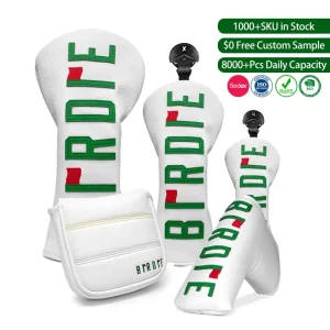 Competitive Price Golf Driver Head Cover Pu Leather Golf Cover Custom Anti Slip Headcover Golf