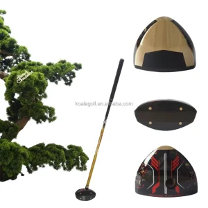 Complete Park Golf Set for Beginners Right Handed Maple Wood Graphite Steel Shaft Driver Putter Irons Bag Accessories Outdoor