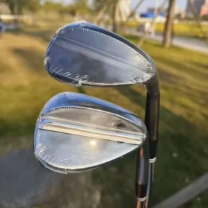 Complete Set of Forged Iron Golf Clubs 54 56 58 60 Degree Forged Wedges Steel Shaft Rubber Grip Portable Right Handed