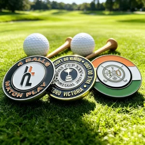 Consistent Reliability Golf Event Poker Chip Set Tarnish Free Premium Circle Golf Poker Chips