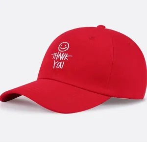 Cotton Baseball Cap with Embroidered LOGO Design for Sport and Casual Wear