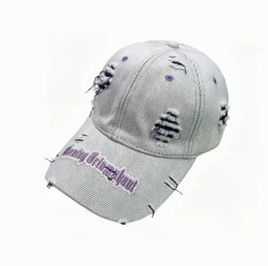 Cotton Washed Baseball Cap, Customizable Size and Logo Available