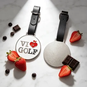Craft Souvenirs Funny Simple Portable Free Design Golf Bag Tag Engraved