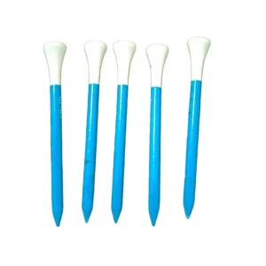 Creative Fashion Colored Wooden Golf Tees Custom Logo Golf Tees Available in Multiple Specifications 70mm 83mm