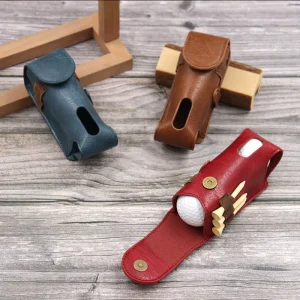 Creative Golf Tee Holder Belt Mounted Outdoor Golf Sports Accessories Fashionable Sports Bag Portable Golf Gear Pouch