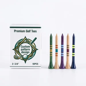 Creative Unique Funny Colorful Lightweight Bright Flexible Reusable High Quality Long Lasting Plastic Golf Tees
