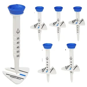 Cross-border Korean-style Ultra-tough Rubber Golf Tees 83mm Adjustable-height Marker in Stock From Manufacturer