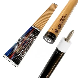 Custom 21 Oz Maple Wood Anti Warp Balanced Pool Cue Stick for Billiard Club Bulk Procurement Export Orders
