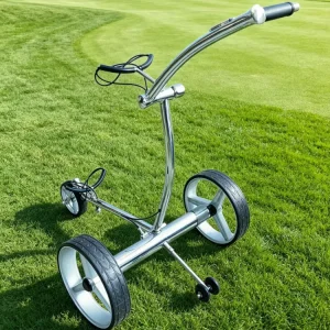 Custom 3 Wheel Golf Electric Trolley OEM Motor Caddy Golf Trolley Electric Motor Golf Trolley for Private Label Bulk Order