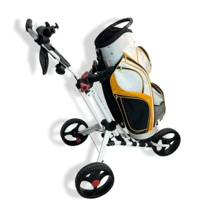 Custom 3 Wheel Golf Trolley Durable Foldable Golf Trolley