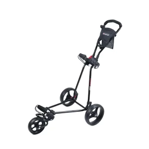 Custom 3 Wheels Foldable Golf Push Cart OEM Steel Frame